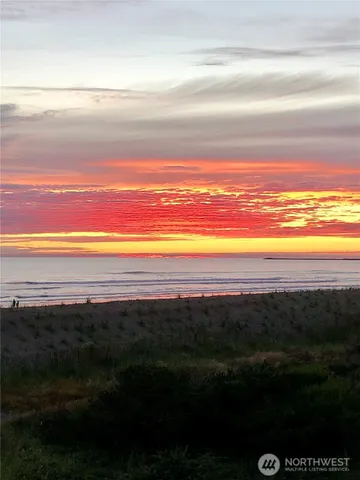 a view of city and ocean