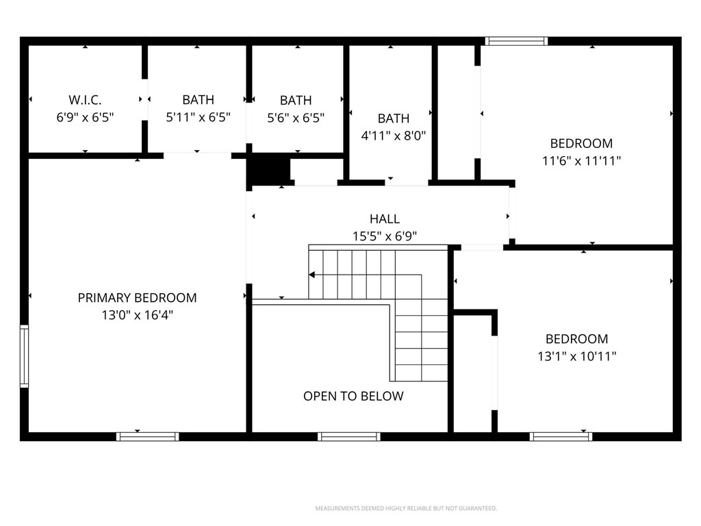 305 Farmdale Road Hodges, SC 29653 - Photo 48 of 48 This floor plan highlights a spacious primary bedroom, multiple baths, and additional bedrooms.