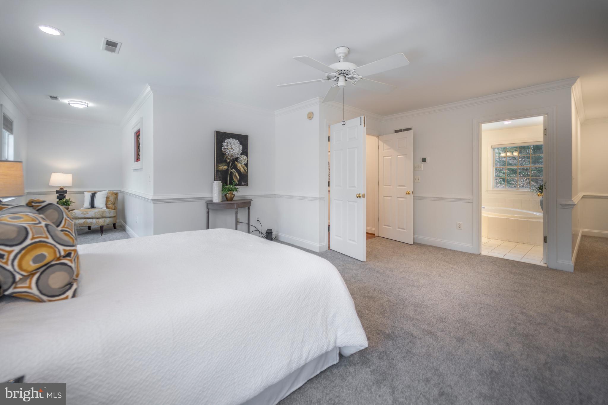 11112 Old Carriage Road Glen Arm, MD 21057 - Photo 33 of 83 Second Level Owners Bedroom Suite & Sitting Area