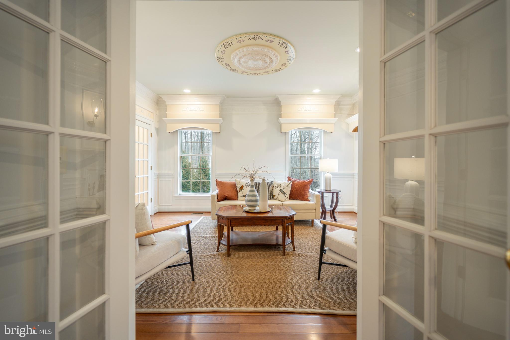 11112 Old Carriage Road Glen Arm, MD 21057 - Photo 9 of 83 Living Room with Wood Burning Fireplace