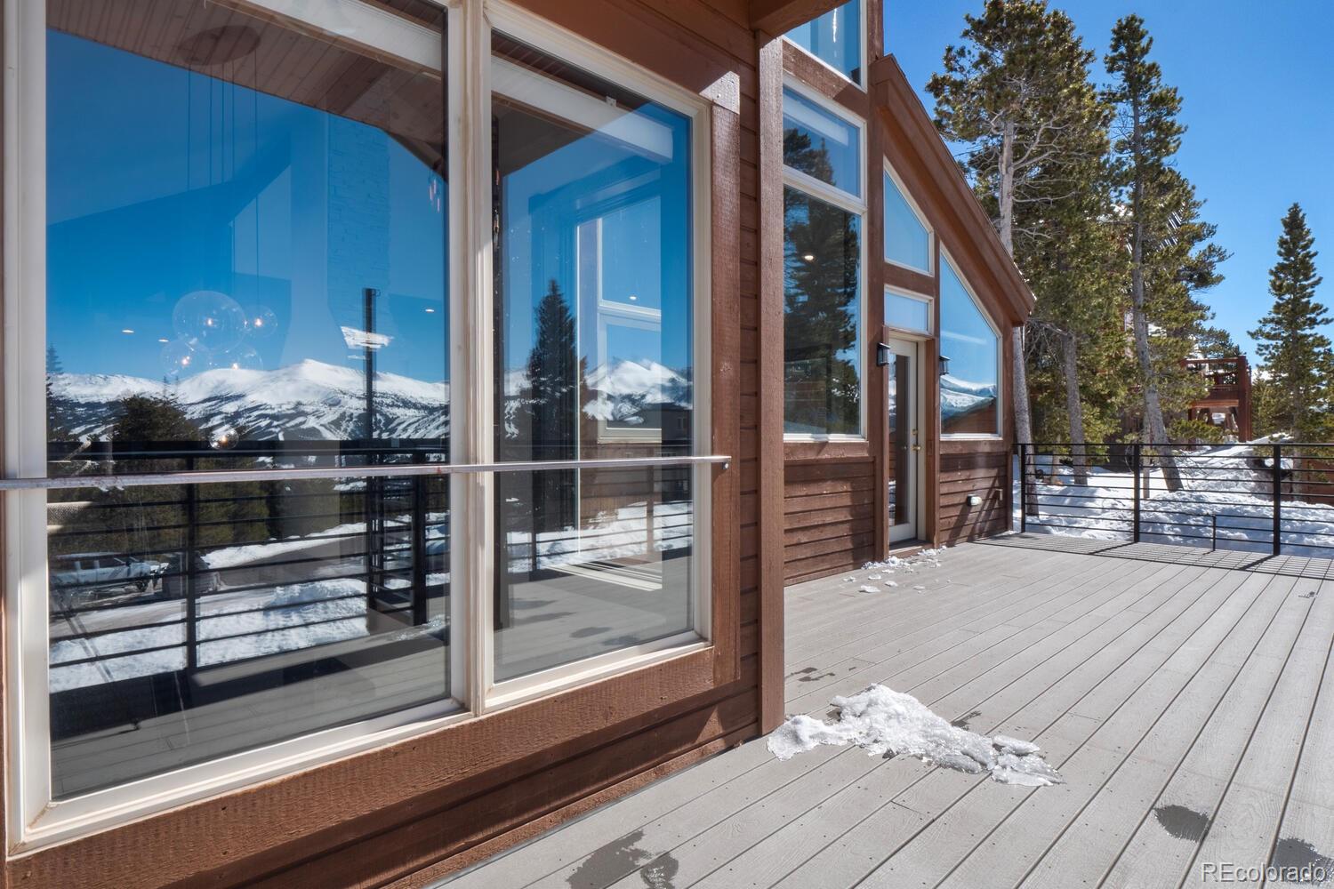 160 Fuller Placer Road Breckenridge, CO 80424 - Photo 33 of 47 a outdoor view of a house with a glass door