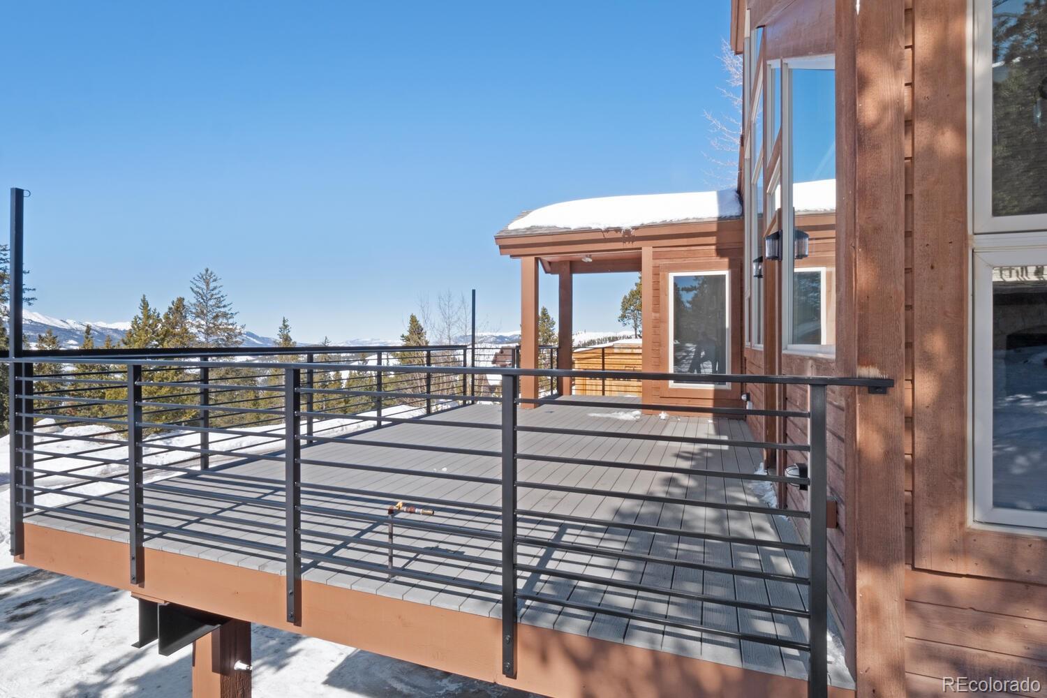 160 Fuller Placer Road Breckenridge, CO 80424 - Photo 6 of 47 a view of a balcony with an outdoor seating