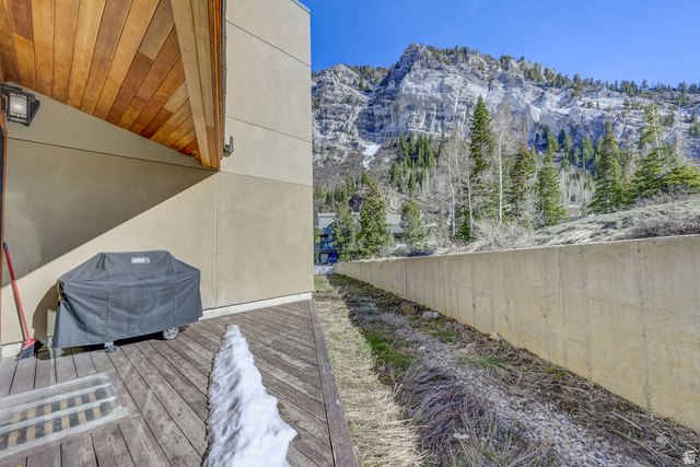 9699 Bypass Road, Unit 5 Alta, UT 84092 - Photo 32 of 54 Mountain backdrop featuring evergreens and deciduous trees