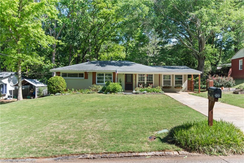 3118 Anthony Drive Decatur, GA 30033 - Photo 1 of 1 a front view of a house with a yard
