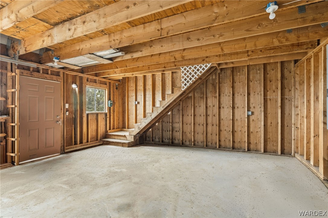 3894 North Lookout Canyon Road Kingman, AZ 86401 - Photo 40 of 64 Misc room with unfinished concrete flooring