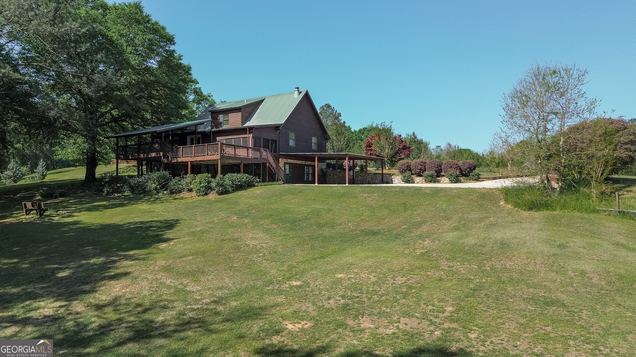 1003 Highway 27 Americus, GA 31709 - Photo 46 of 48 a front view of house with yard and green space