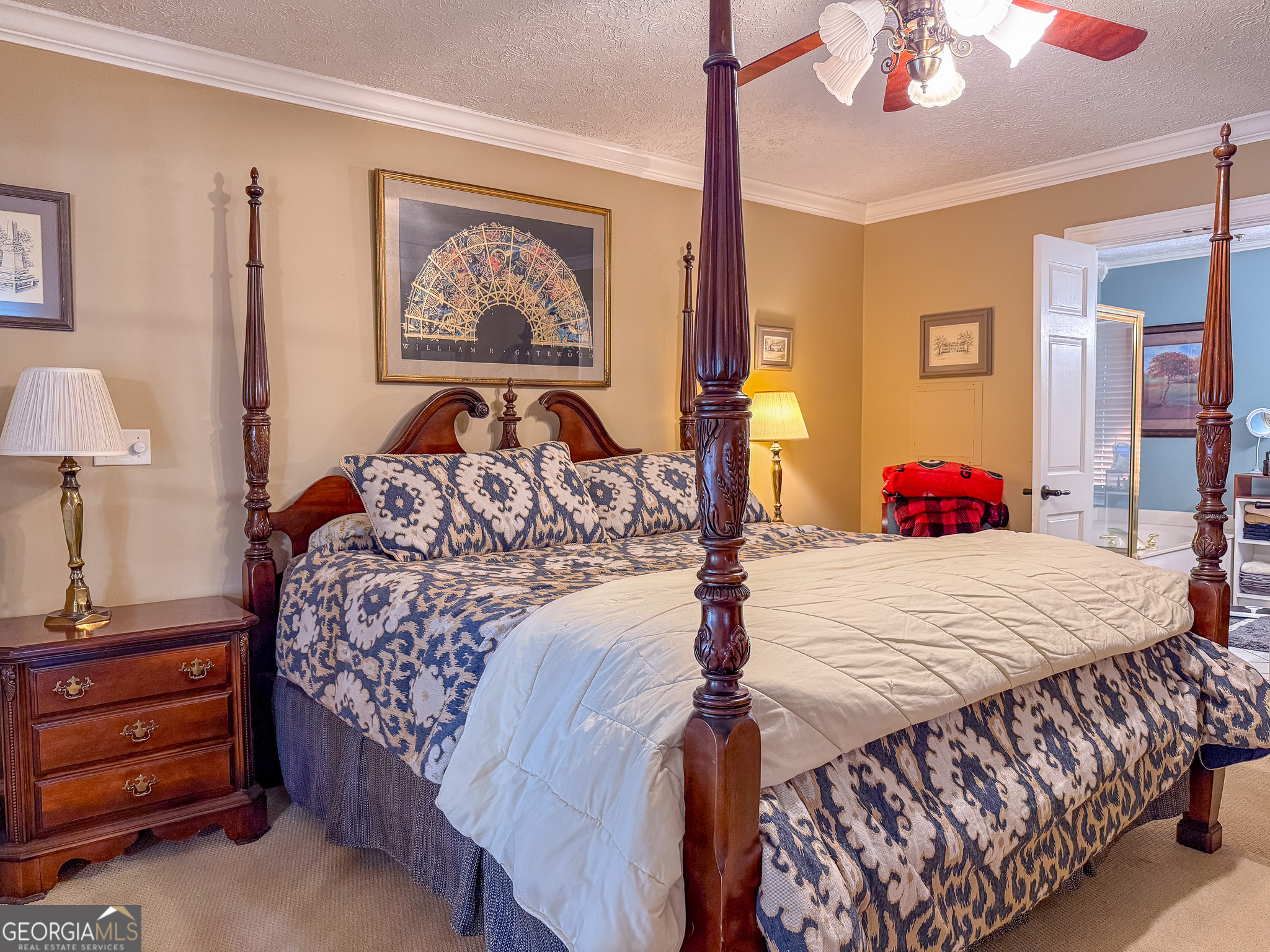 1003 Highway 27 Americus, GA 31709 - Photo 9 of 35 a bedroom with a bed and a lamp