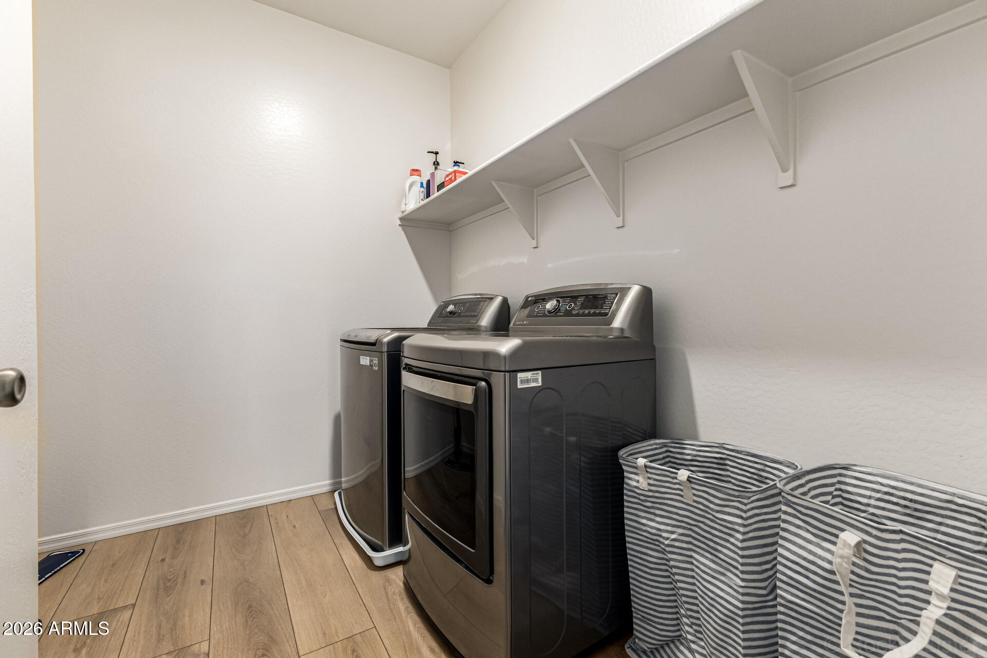 3022 West Estes Way Laveen, AZ 85339 - Photo 32 of 37 a utility room with dryer and washer