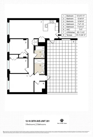 $1,499,000 | 12-16 30th Avenue, Unit 201 | Astoria