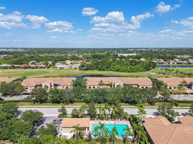 a view of lake with city view