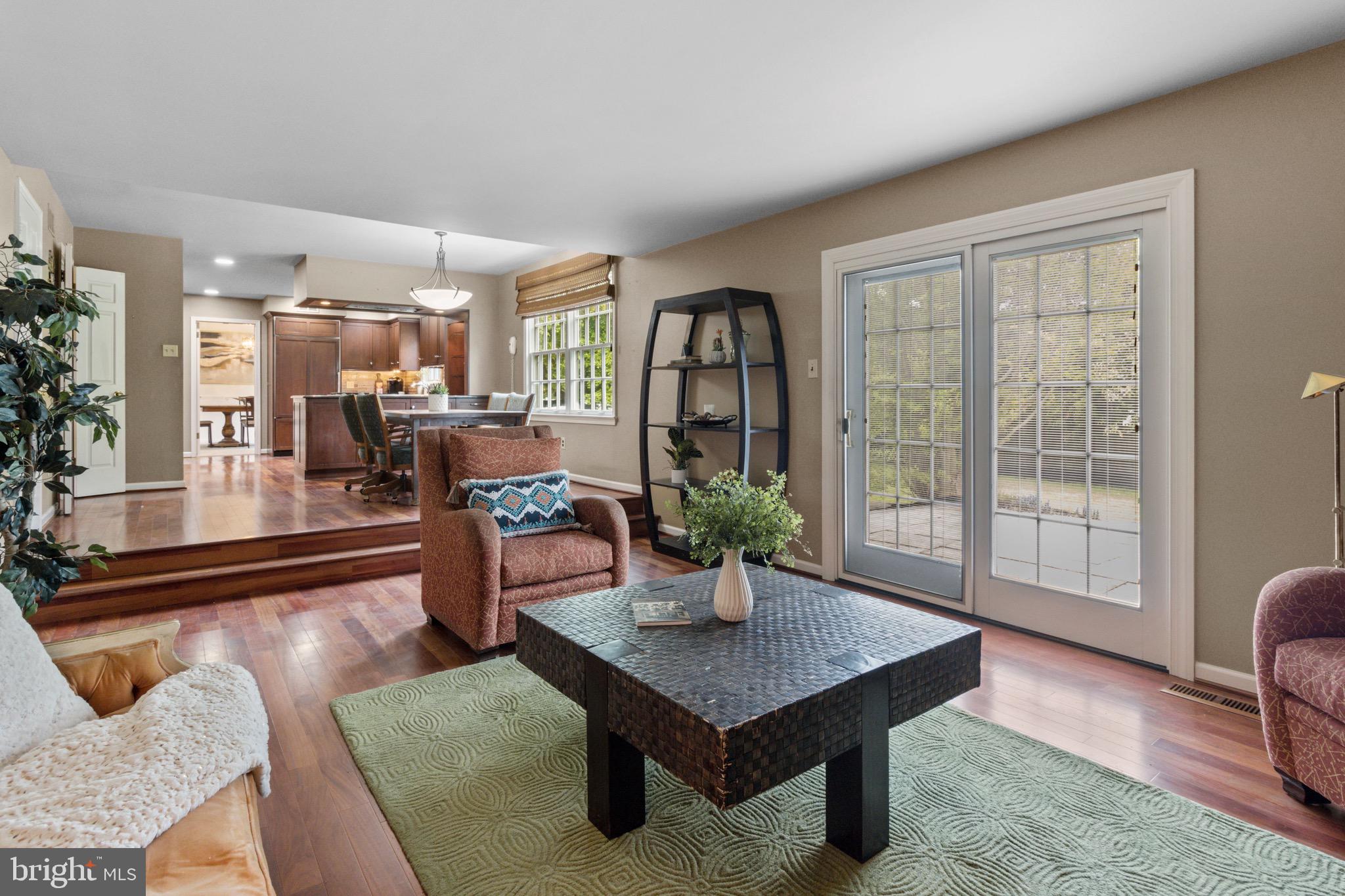 994 Roelofs Road Yardley, PA 19067 - Photo 12 of 34 View from Family Room intro Kitchen