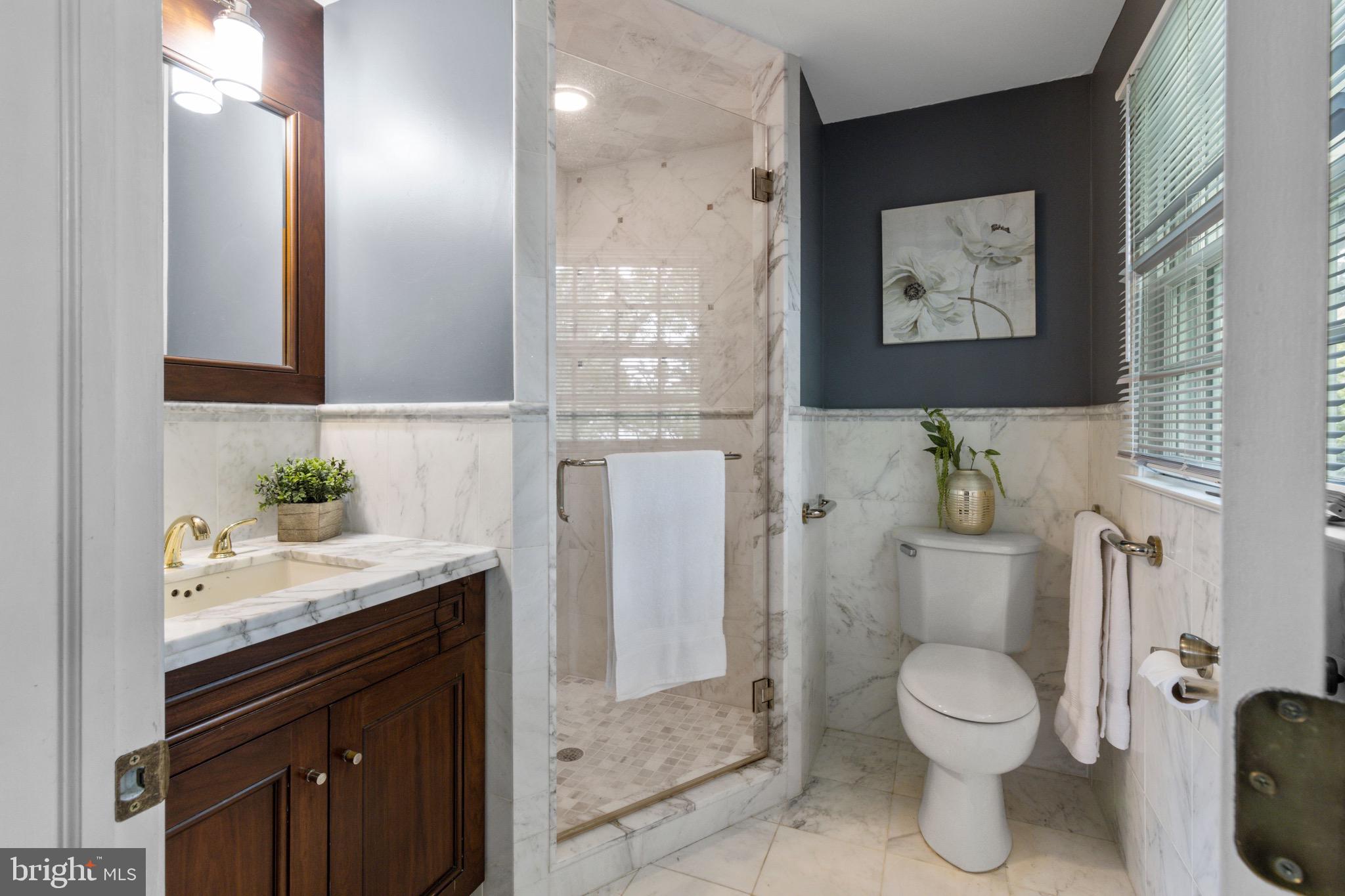 994 Roelofs Road Yardley, PA 19067 - Photo 22 of 34 Beautiful renovated Bathroom for Main Bedroom