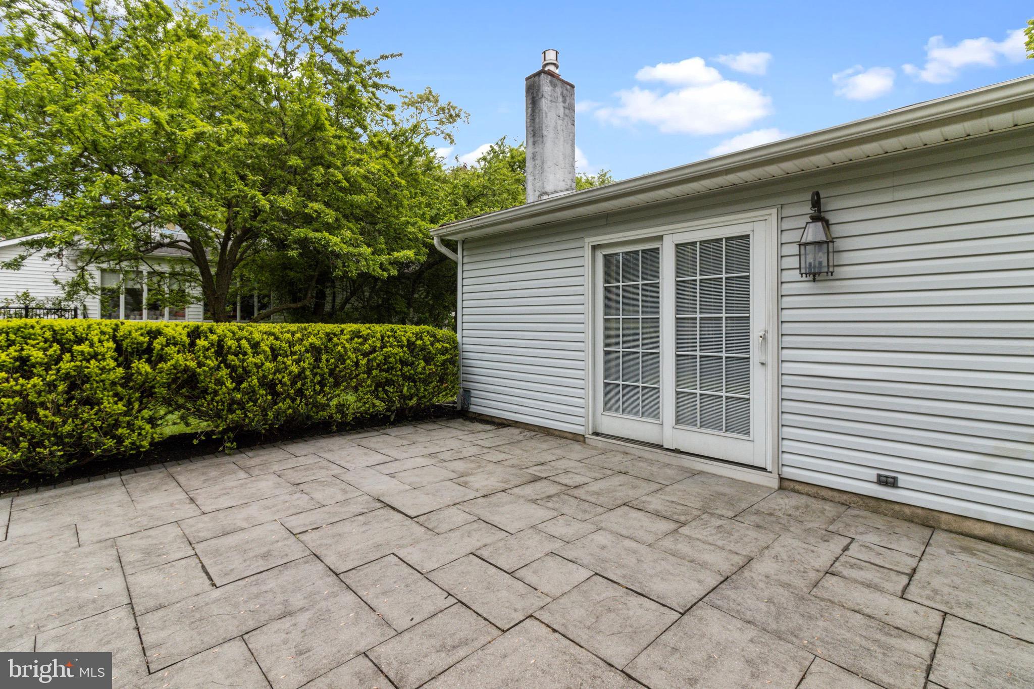 994 Roelofs Road Yardley, PA 19067 - Photo 29 of 34 Back patio accessed from Family Room