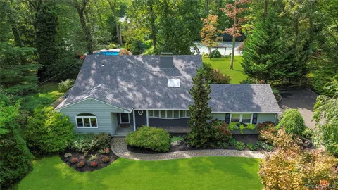 front view of house with a yard