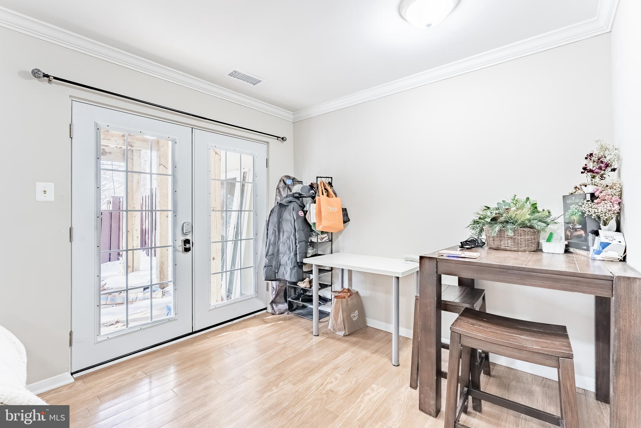 2412 Southgate Square Reston, VA 20191 - Photo 17 of 23 a view of a workspace with furniture and a window