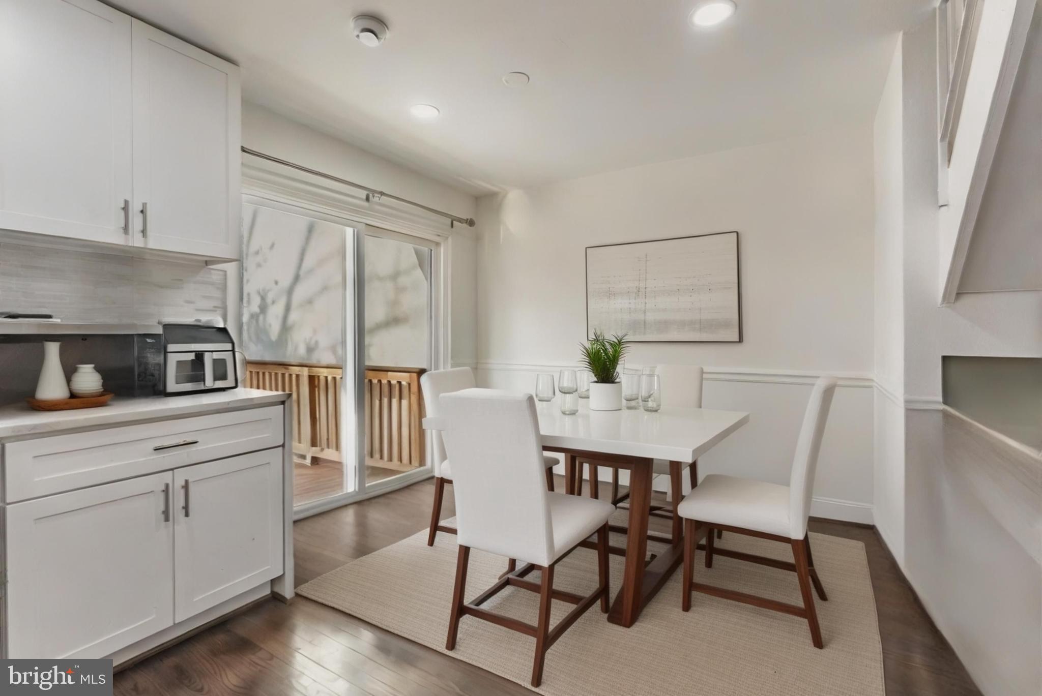 2412 Southgate Square Reston, VA 20191 - Photo 6 of 23 a view of a dining room with furniture window and outside view