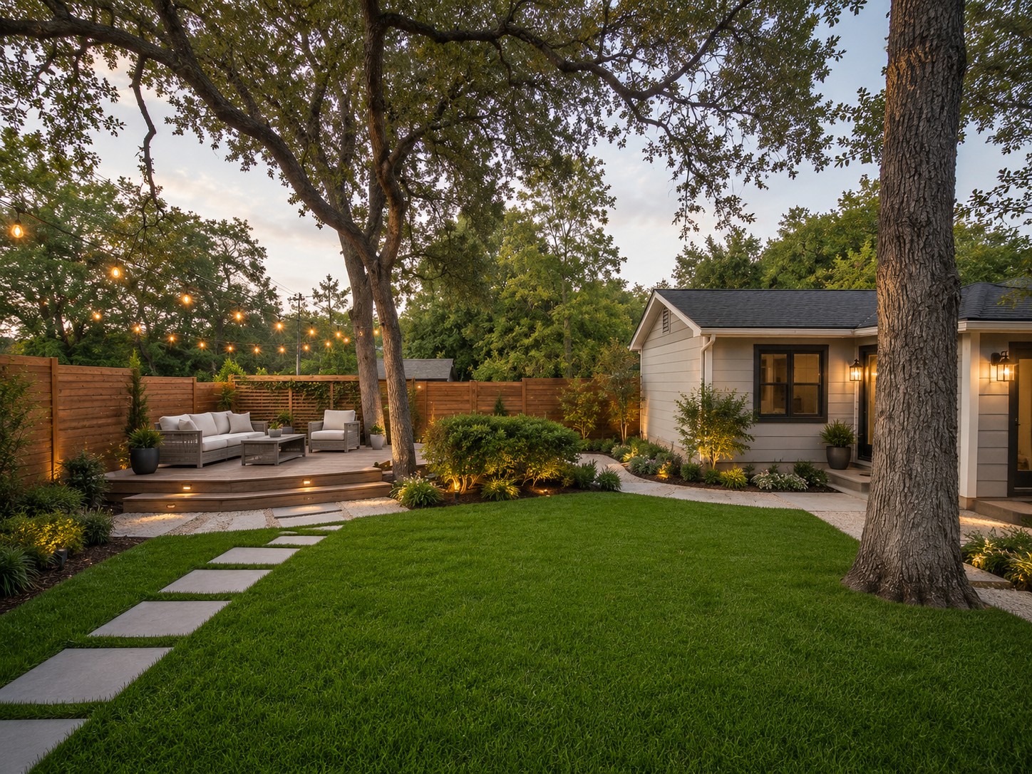 1704 Parkside Lane Austin, TX 78745 - Photo 1 of 39 Conceptual Backyard Design