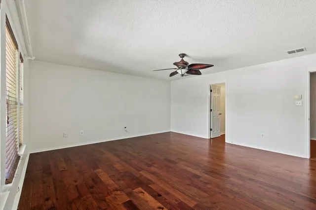 wooden floor in an empty room