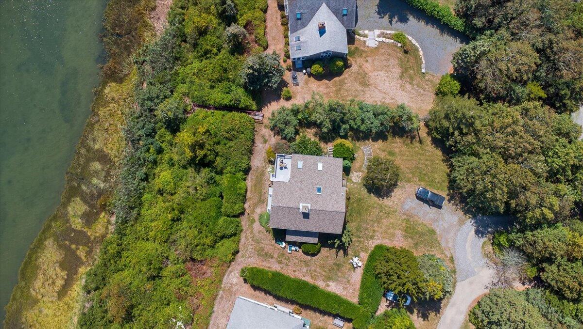 60 Smith Heights Way Eastham, MA 02642 - Photo 17 of 70 an aerial view of a house with a yard