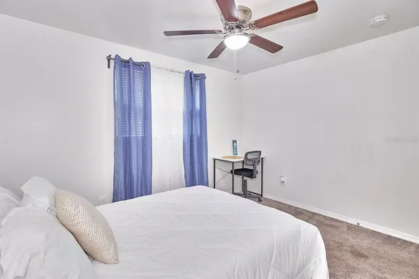 a view of kitchen and living room