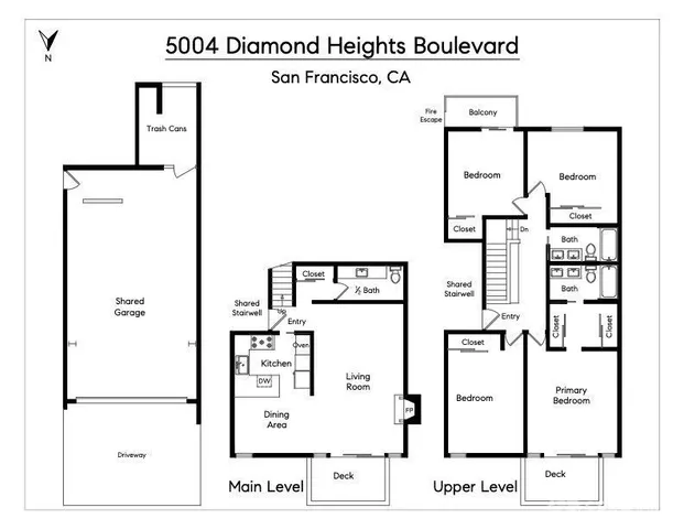 $1,199,000 | 5004 Diamond Heights Boulevard, San Francisco, CA 94131