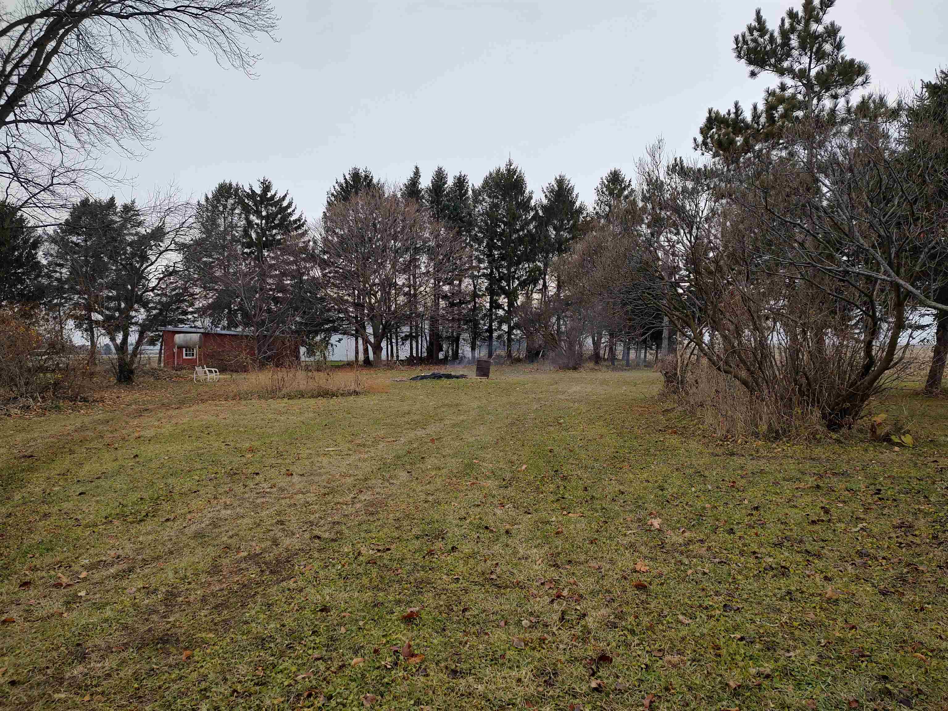 11090 Woodstock Road Garden Prairie, IL 61038 - Photo 23 of 37 a backyard of a house with lots of green space