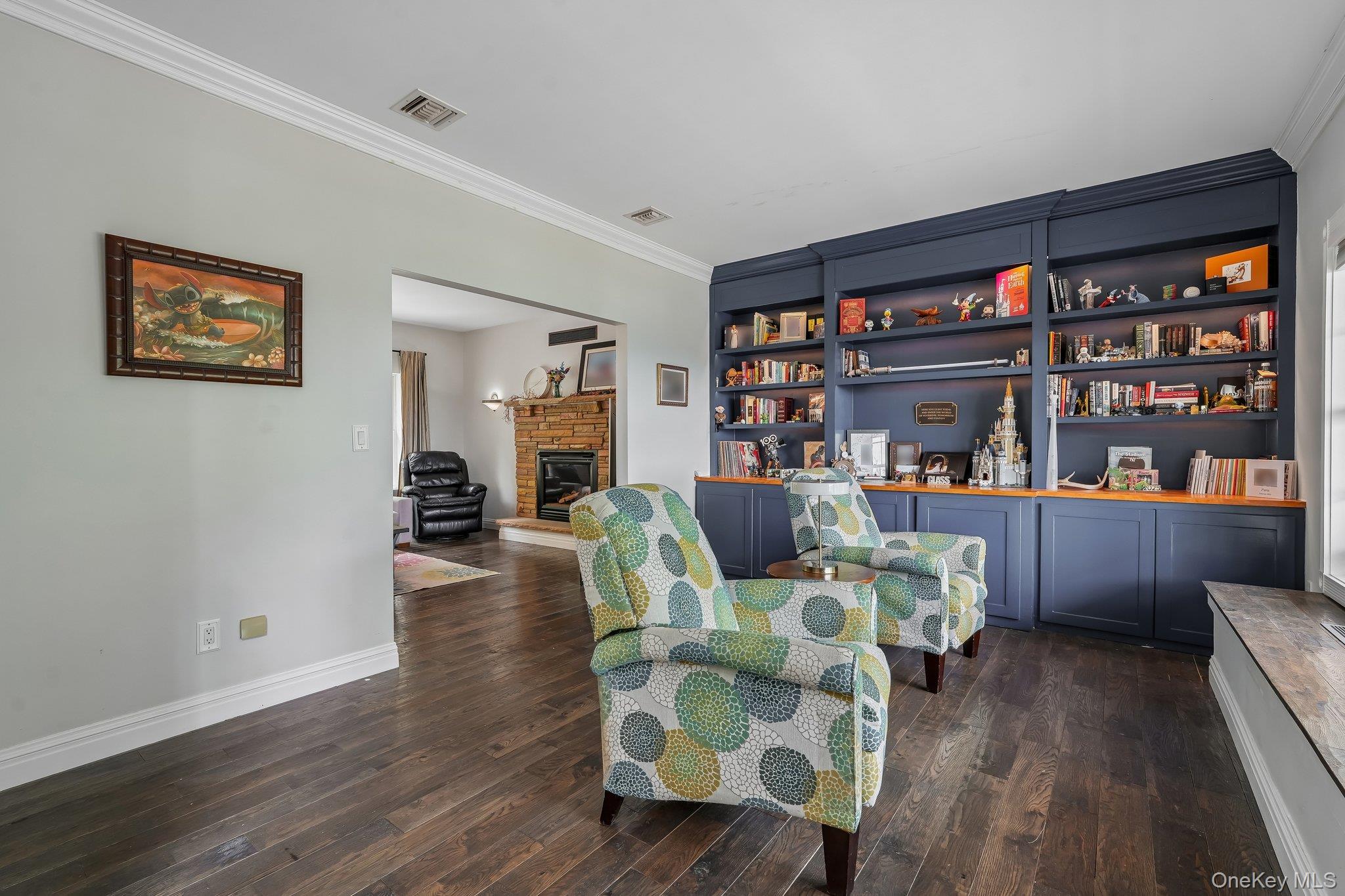 29 Dunderberg Road Tomkins Cove, NY 10986 - Photo 23 of 43 With custom built in bookcase and new floors