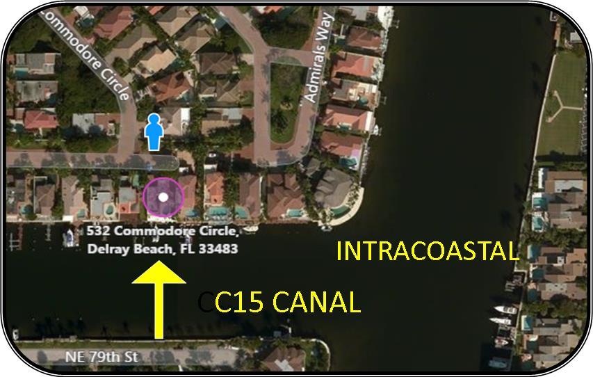 532 Commodore Circle Delray Beach, FL 33483 - Photo 3 of 27 AERIAL