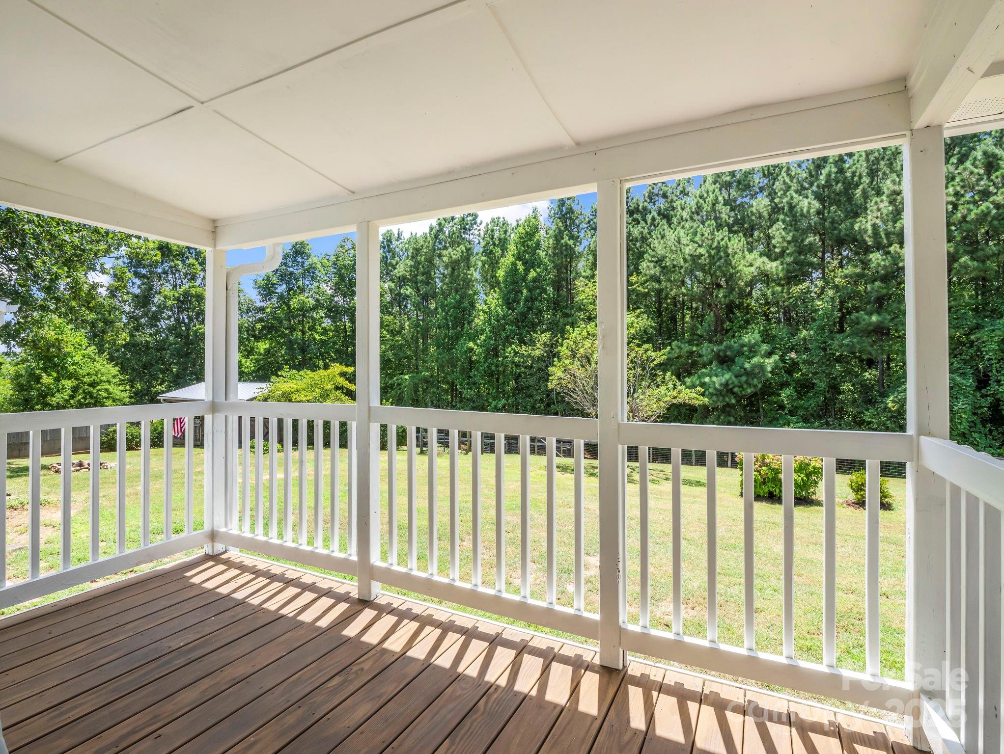 5990 South Nc 9 Highway Tryon, NC 28782 - Photo 25 of 42 a view of wooden deck