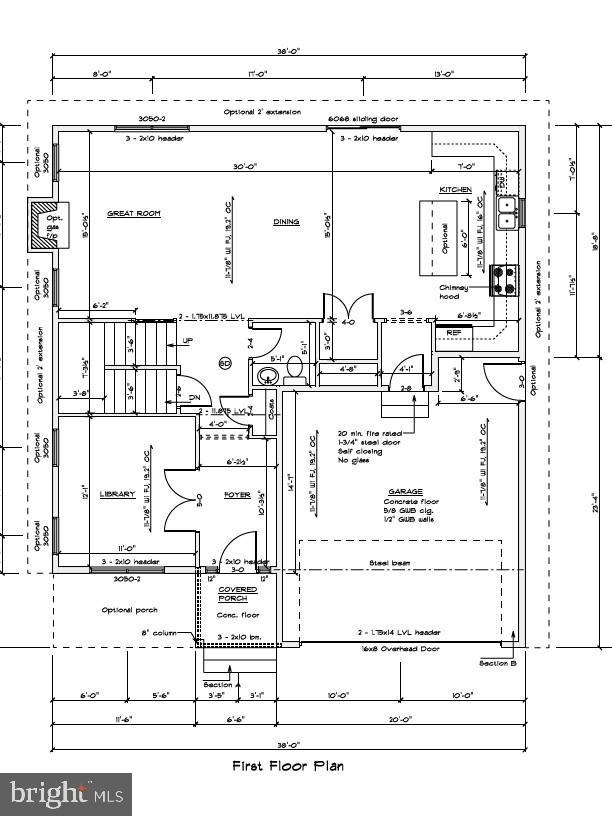 8118 Quarterfield Road Severn, MD 21144 - Photo 2 of 28 Main Level Plan - Sussex 4