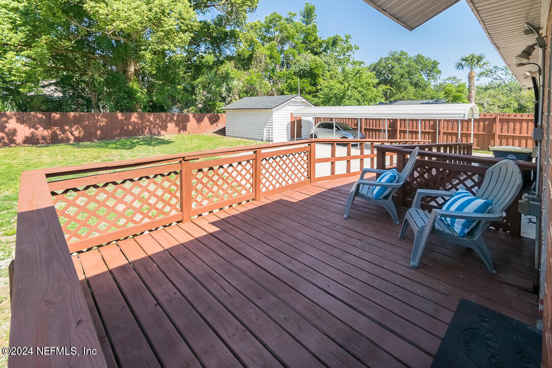 838 Old Hickory Road Jacksonville, FL 32207 - Photo 20 of 24 Back Deck