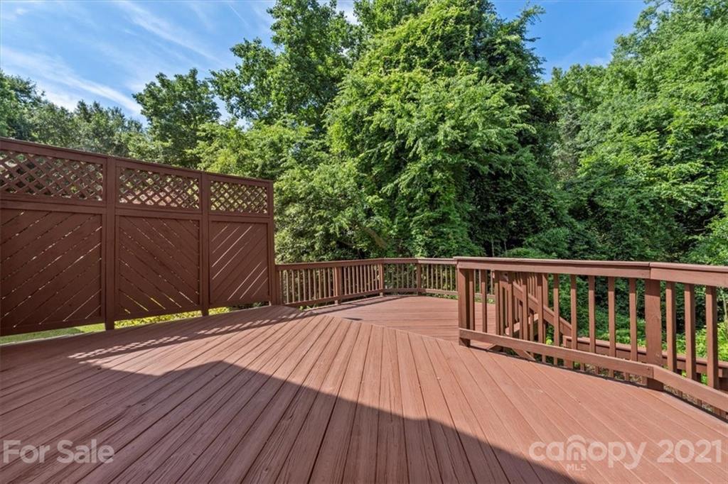 6616 Elfreda Road Charlotte, NC 28270 - Photo 34 of 37 a view of balcony with wooden floor