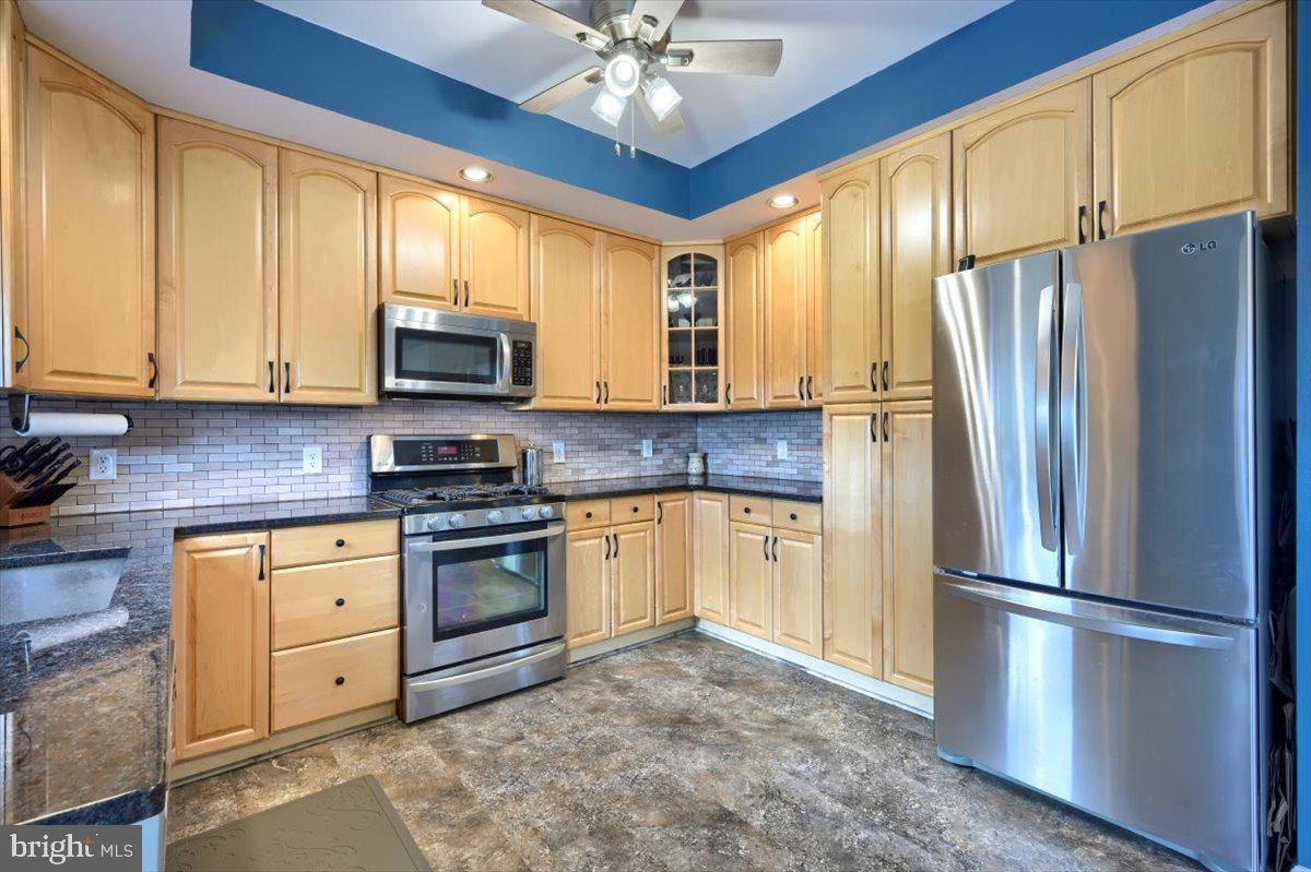 207 Hemlock Road New Cumberland, PA 17070 - Photo 17 of 51 Quartz counters and tile backsplash.