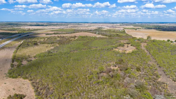 a view of an ocean and beach
