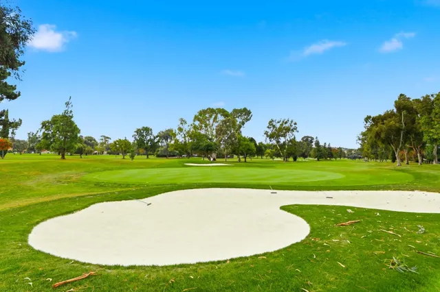 a view of field with grass and trees