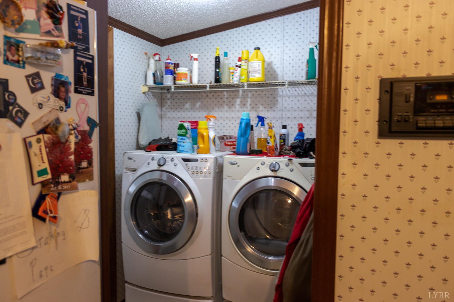 3160 Owens Mill Road Gretna, VA 24557 - Photo 29 of 59 a utility room with dryer and washer
