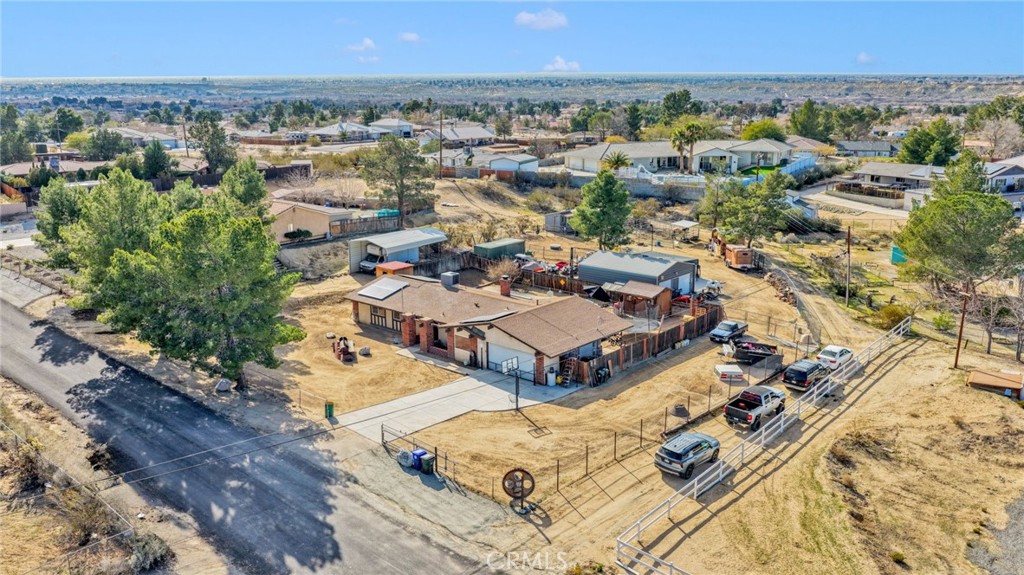 18608 Cocqui Road Apple Valley, CA 92307 - Photo 30 of 30 an aerial view of a house with a outdoor space