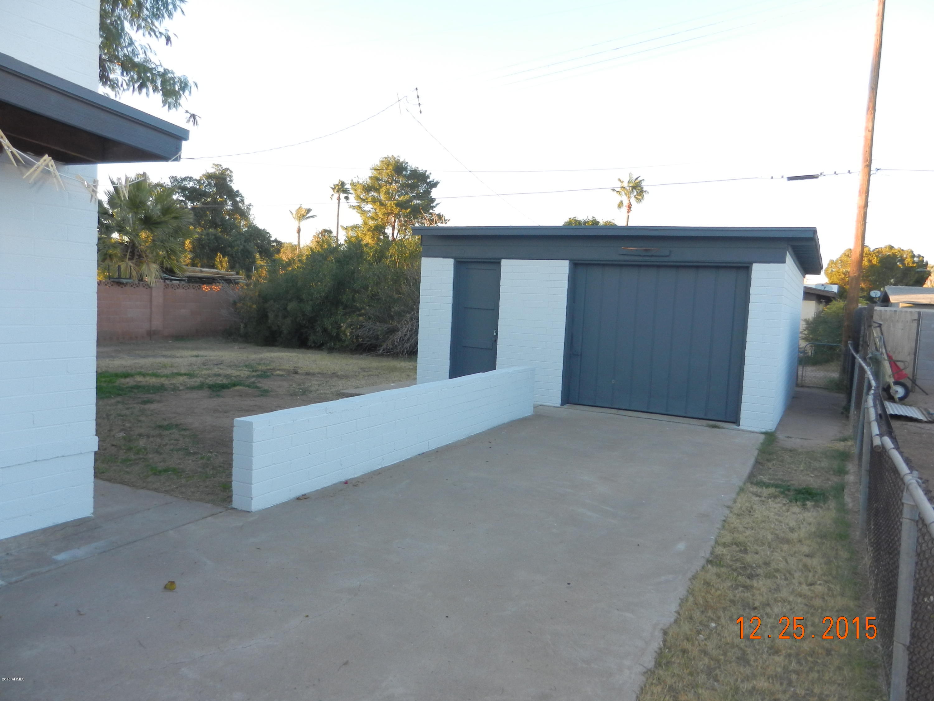 1848 East Coronado Road Phoenix, AZ 85006 - Photo 14 of 18 Detached Garage