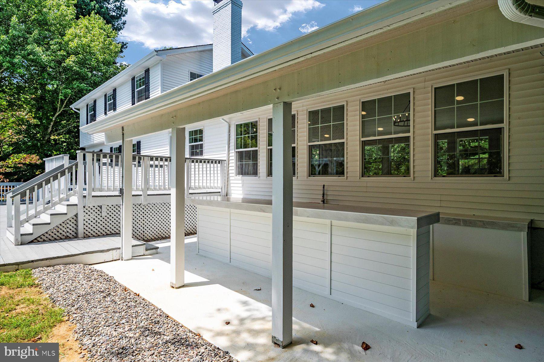 1683 Paris Oaks Road Owings, MD 20736 - Photo 32 of 59 Exterior bar is perfect for entertaining