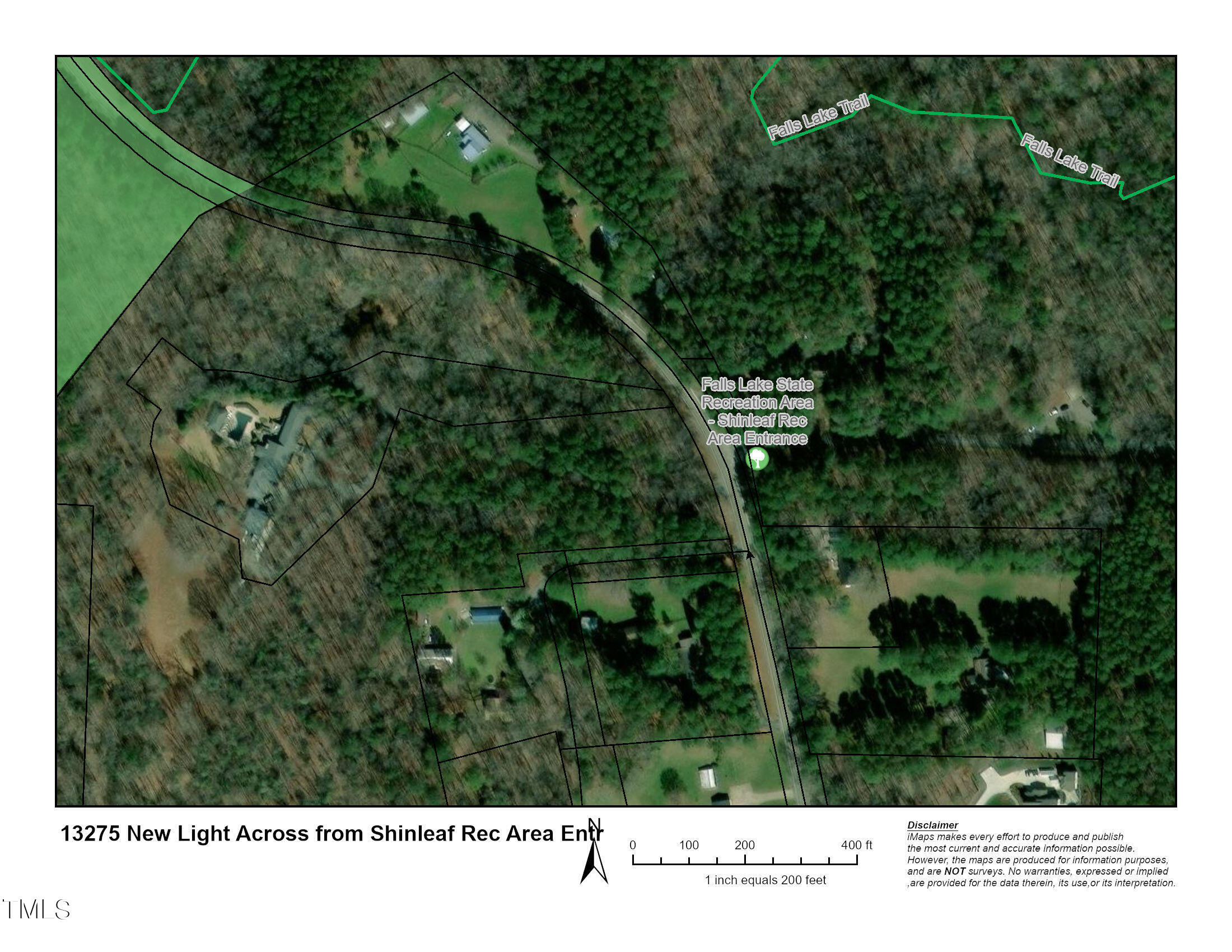 13725 New Light Road Raleigh, NC 27614 - Photo 57 of 57 Aerial across from Shinleaf Rec