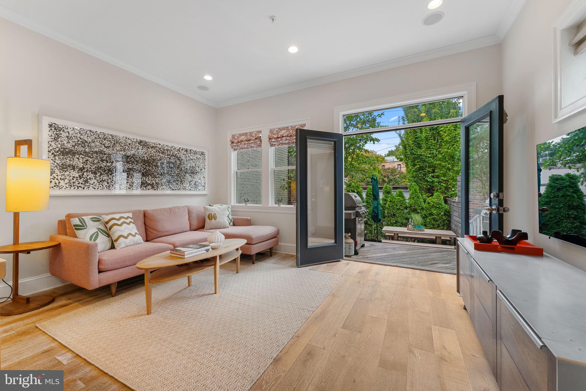 626 4th Street Northeast Washington, DC 20002 - Photo 12 of 43 View of rear sitting area to patio