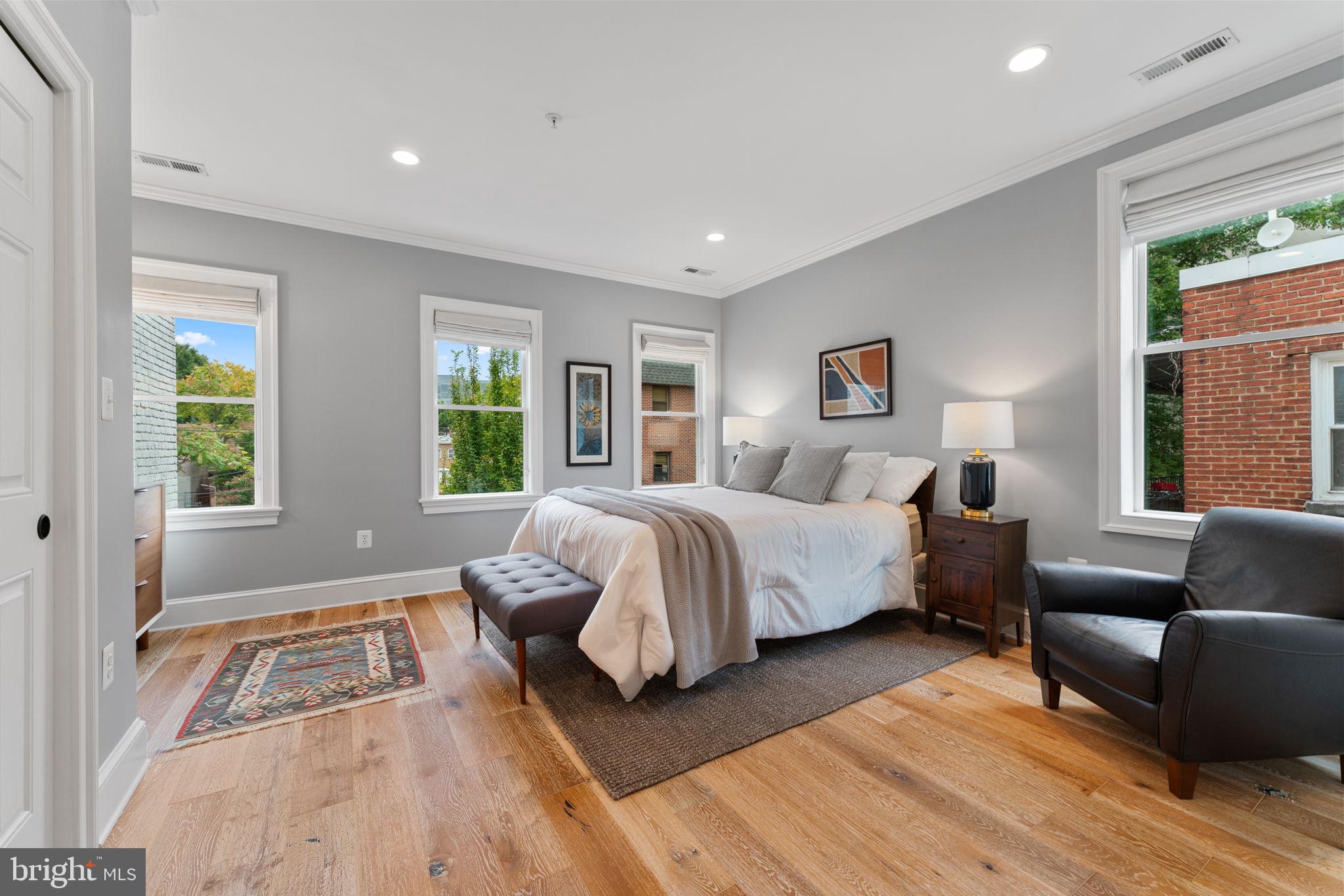626 4th Street Northeast Washington, DC 20002 - Photo 14 of 43 Second floor primary bedroom