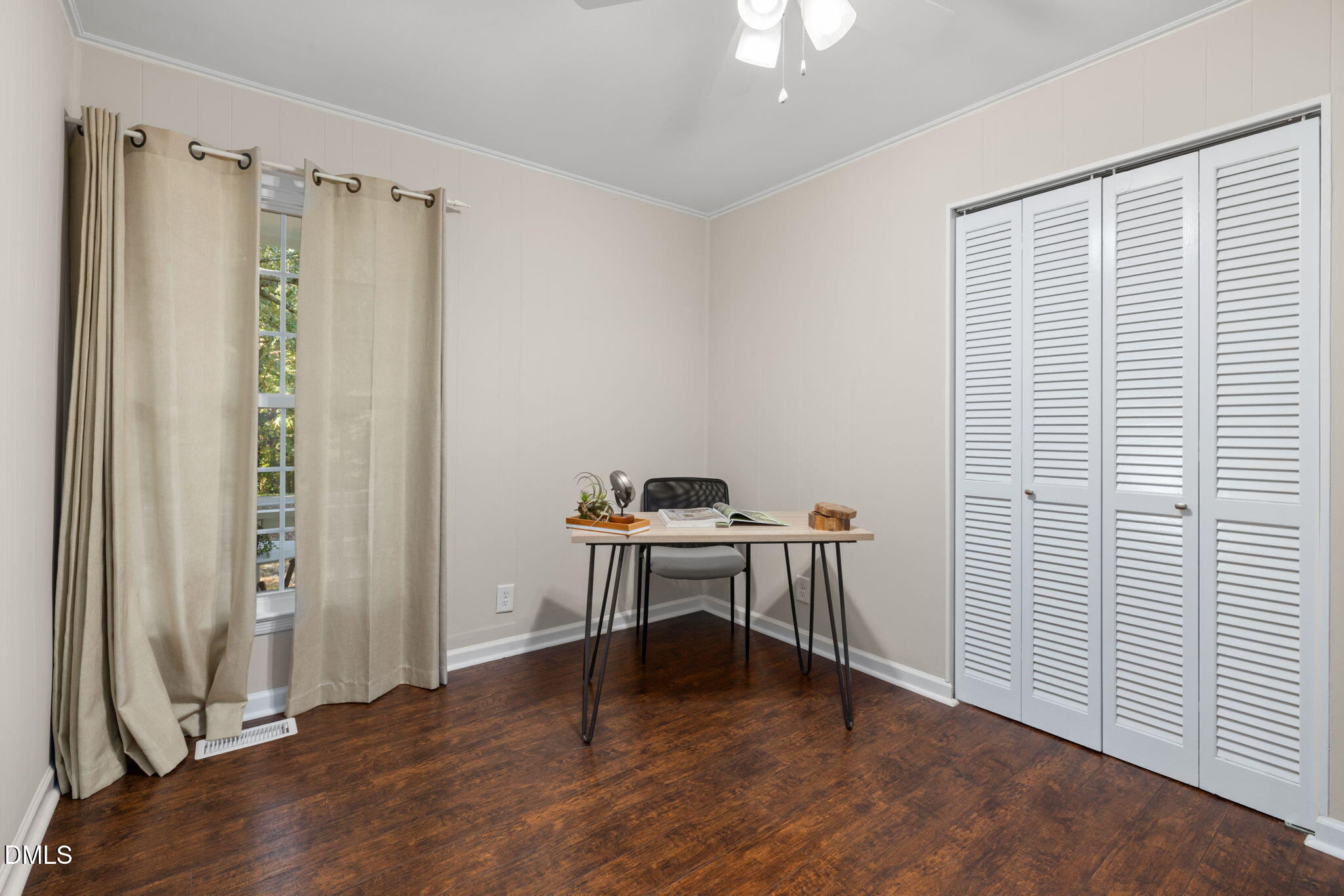 415 Bashford Road Raleigh, NC 27606 - Photo 23 of 33 a view of a workspace with furniture and a window