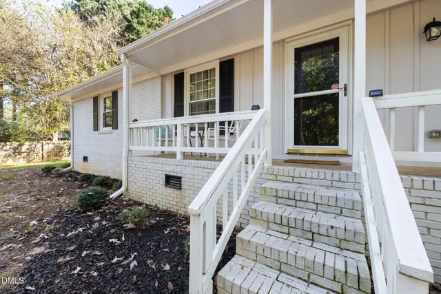 front view of house with a window
