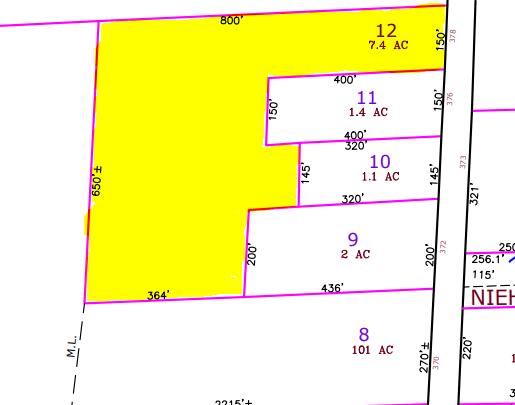 3080 Middle Road Sidney, ME 04330 - Photo 36 of 36 3080 Middle Road_Tax Map