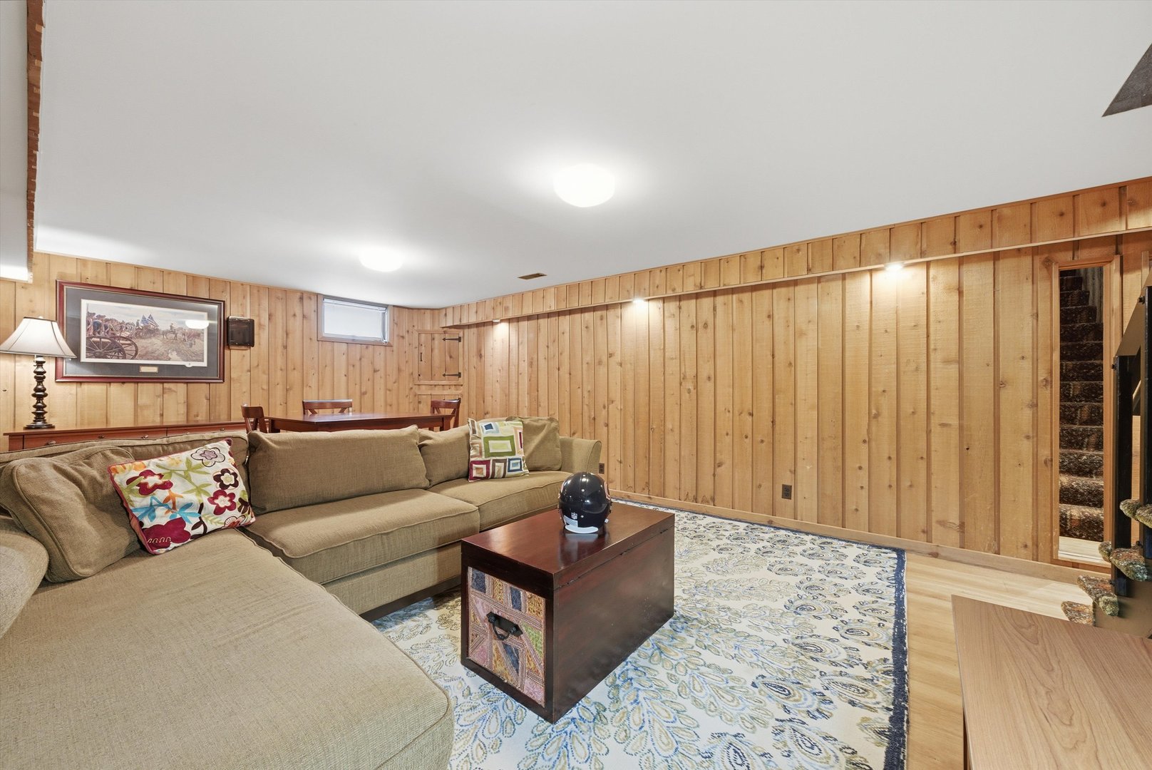 320 West Russell Street Barrington, IL 60010 - Photo 37 of 43 a living room with furniture and wooden floor