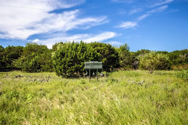a swimming pool with an outdoor space