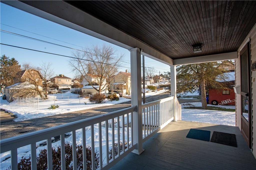 1146 Chestnut Street Monaca, PA 15061 - Photo 31 of 37 a view of a porch with furniture