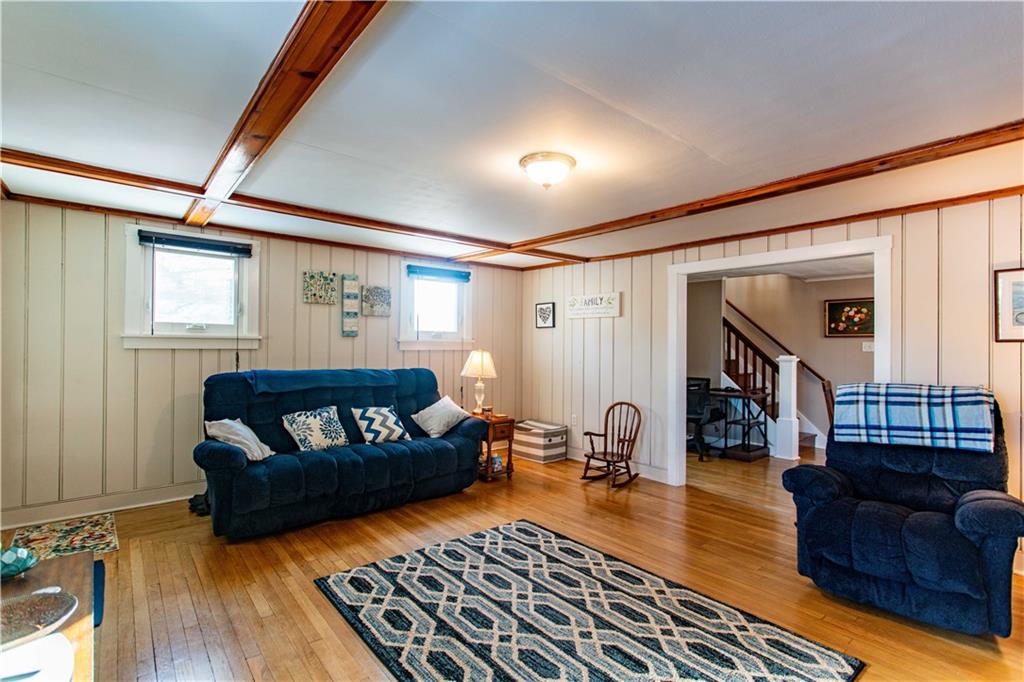 1146 Chestnut Street Monaca, PA 15061 - Photo 5 of 37 a living room with furniture and a wooden floor