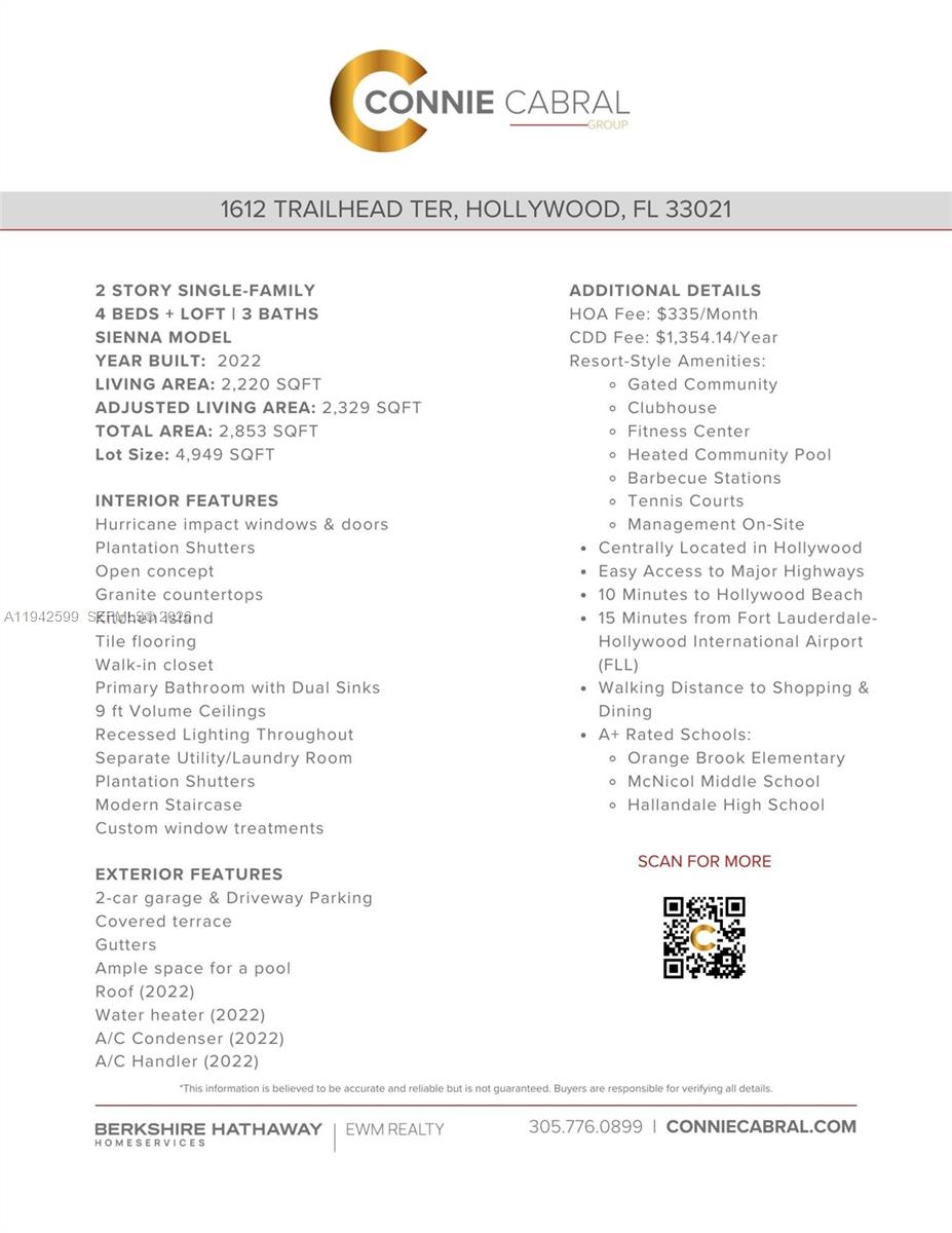 1612 Trailhead Terrace Hollywood, FL 33021 - Photo 52 of 53